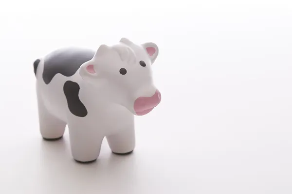 Іграшка корова — стокове фото