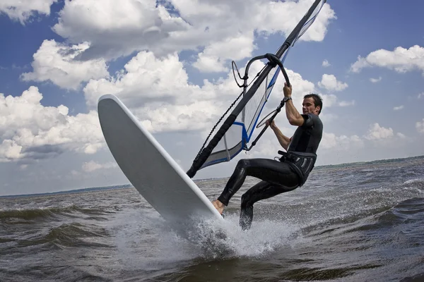 Łamanie windsurfingu — Zdjęcie stockowe