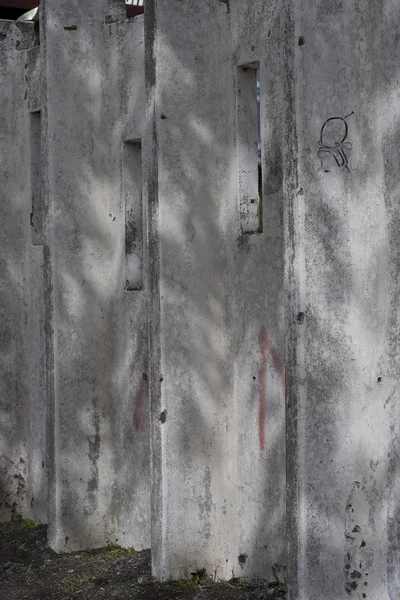 Betonowe ściany miejskich — Zdjęcie stockowe