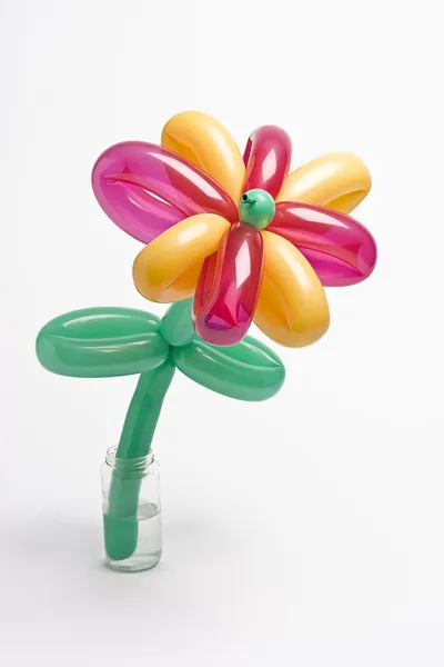 Virág léggömb Stock Kép