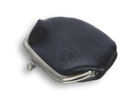 Portefeuille sur fond blanc 