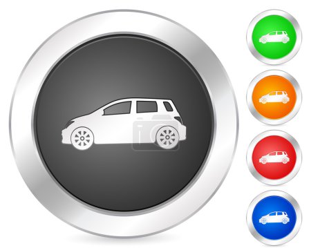 Ordinateur icône voiture 