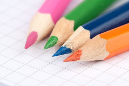 Crayons colorés 