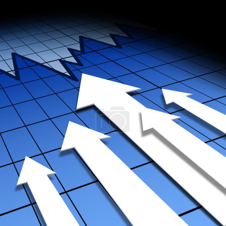 Graphique d'affaires et graphiques 