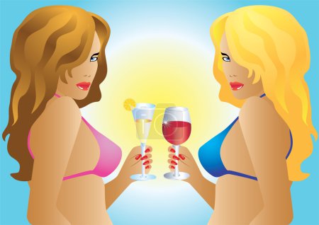 Belles filles.