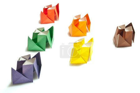 Papier bateaux 