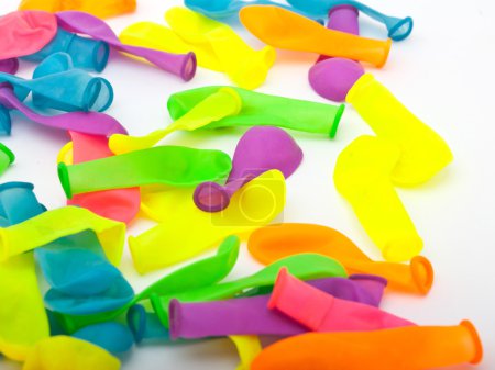 Ballons multicolores 