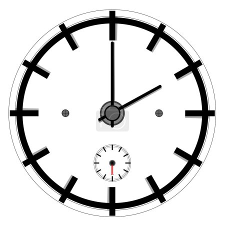 Horloge simple 
