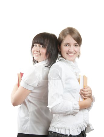 Deux étudiants amis 