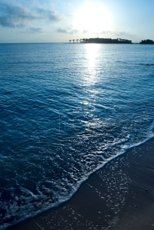 lever de soleil mer côte 