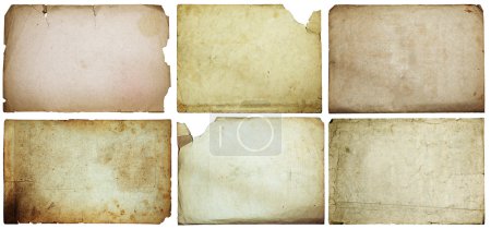 Ensemble de vieux papiers 