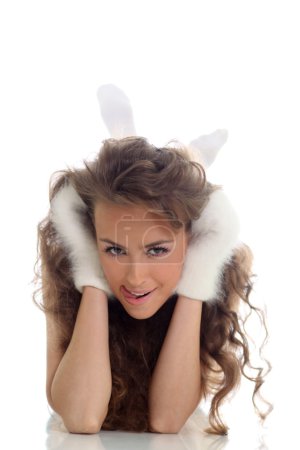 Portrait de belle femme