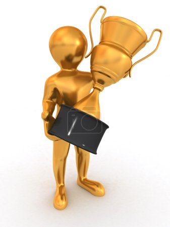 homme avec tasse