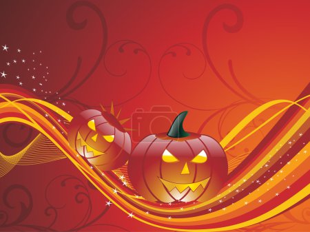 Contexte pour la célébration d'Halloween 