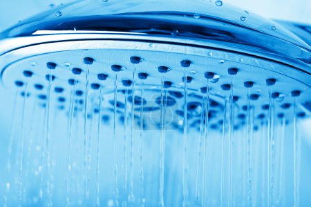 Douche métallique 