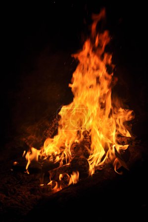 Fond d'incendie 