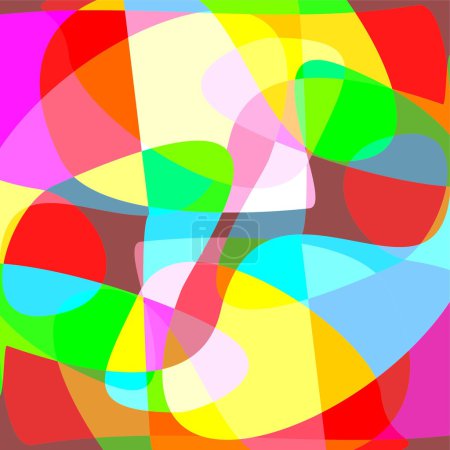 Fond abstrait coloré.