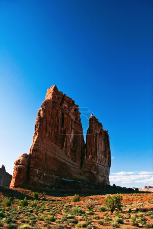 Dans le canyon des Arches 