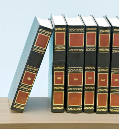 Rangée de livres 
