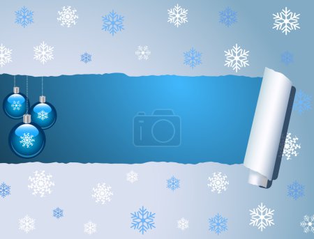 Fond bleu Noël