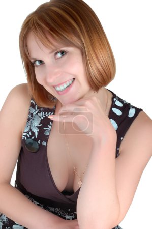Femme souriante