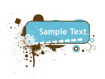 Grunge exemple de texte 