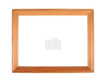 Cadre photo en bois simple 