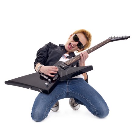 Passionnée de rock girl 