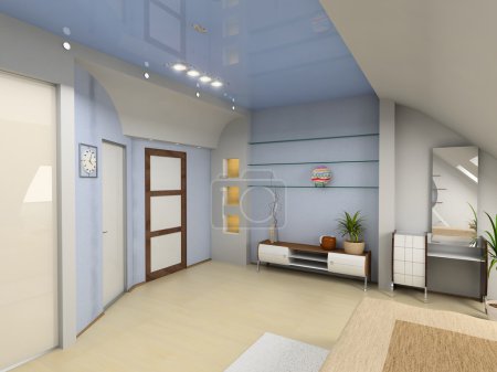 Intérieur moderne vierge 
