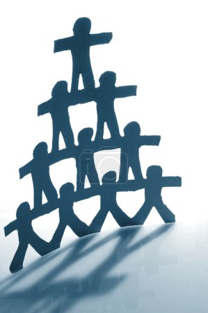 Travail d'équipe et d'équipe 