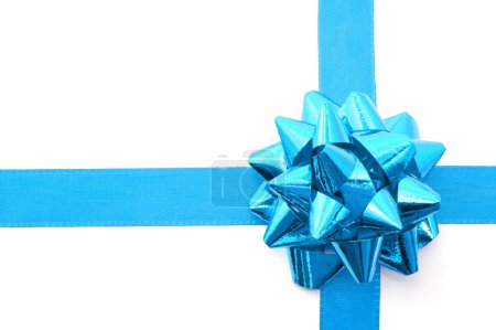 Cadeau de Noël avec ruban 