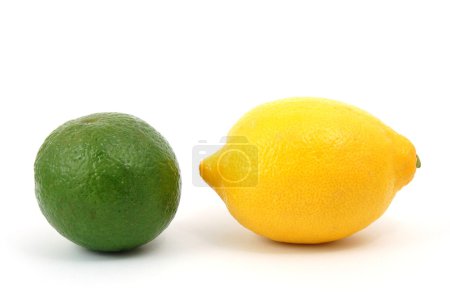 Citron orange et citron fruit 