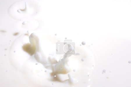 éclaboussure de lait