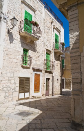 Allée Giovinazzo Oldtown. Pouilles .