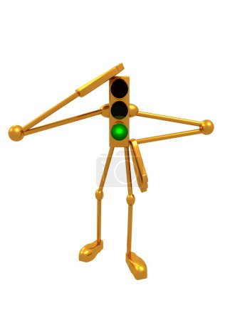 Feu de circulation vert