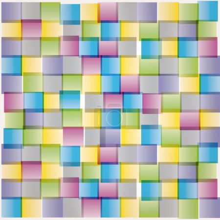 Illustration vectorielle de fond mosaïque 