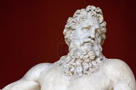 Sculpture du Tibre au Musée du Vatican 