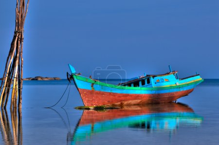 Bateau de pêche indonésien 