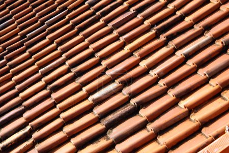 Carrelage sur le toit