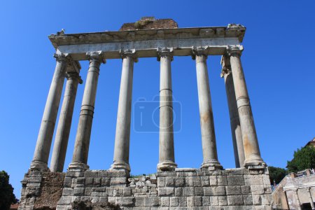 Saturne Temple sur le Forum 