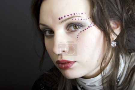 portrait d'une jeune fille