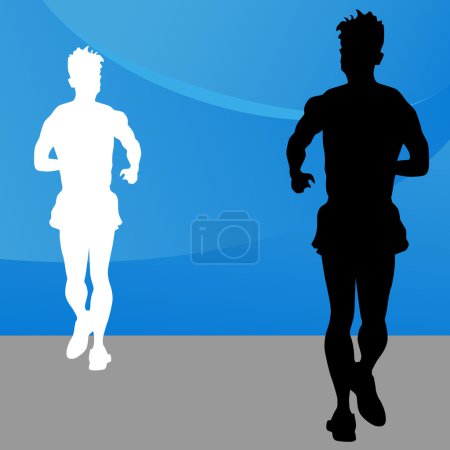 homme de course